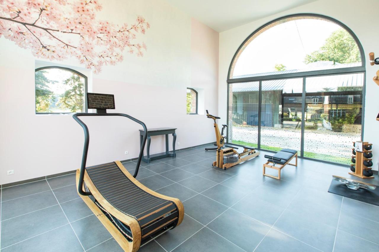 Aux Petits Lapins De Sorval, Sauna Prive, Fitness Selvigny Dış mekan fotoğraf
